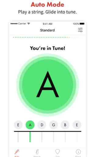 Fender Tune — Guitar Tuner for Acoustic and Bass 1
