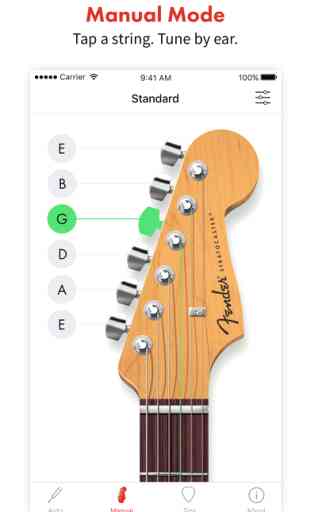 Fender Tune — Guitar Tuner for Acoustic and Bass 2