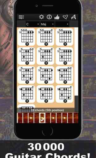 Guitar Chords Compass - learn the chord charts & play them 1