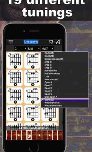Guitar Chords Compass Lite - learn the chord charts & play them 2