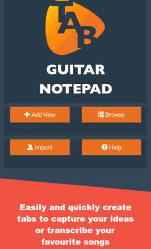 Guitar Notepad - Tab Editor 1