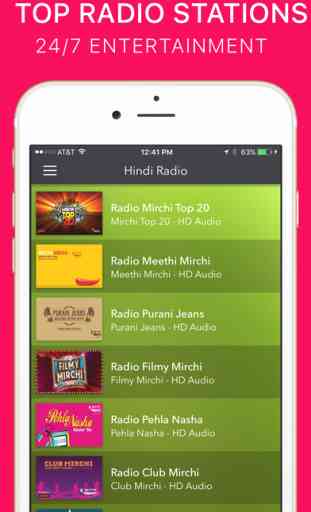 Hindi Radio - India Radio for Bollywood,Desi Music 1