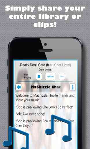 MaShizzle: Share Music and Chat 1