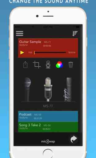 MicSwap: Microphone Emulator & Recorder 4