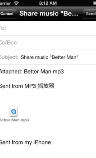 MP3 Player - (NO iTunes Sync + Lyrics Display) 4