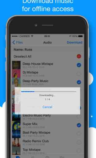 Musicloud - MP3 and FLAC Music Player for Cloud Platforms. 2