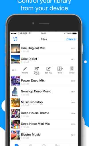Musicloud - MP3 and FLAC Music Player for Cloud Platforms. 4