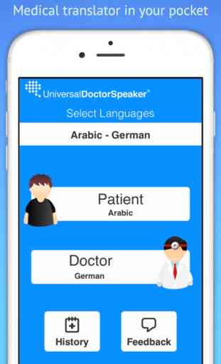 Universal Doctor Speaker: Medical Translator with Audios 1