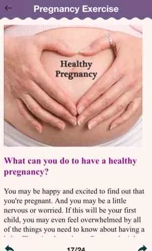 Week By Week My Pregnancy Tips, Diet & Exercises 2
