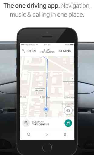 Open Road - The best driving experience for Maps Navigation, Music, and Calling in the Car 1
