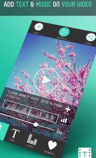 Text On Video - Easy to Use Typography & Music Video Editor for Vine, Youtube and Instagram 1