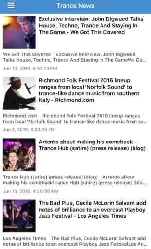 Trance Music Pro - Discover New Dance Music via Radio, DJ Updates & Videos 4