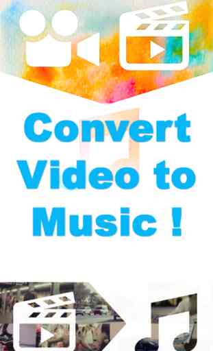 Video2Music - Free Audio Converter and Player App for Convert Video to Music File - 1