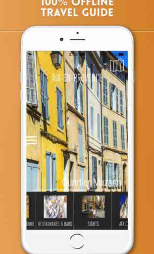 Aix en Provence Travel Guide & Offline Street Map 1