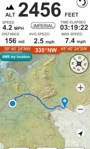 Altimeter GPS Hike Tracker 3