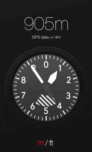 Altimeter XQ - GPS altitude 1
