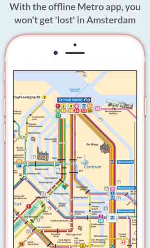 Amsterdam Metro Map and Journey Planner 1