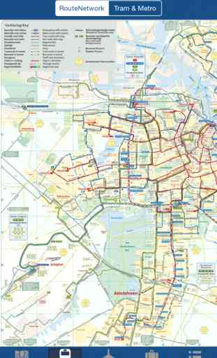 Amsterdam Offline Map - City Metro Airport and Travel Plan 2