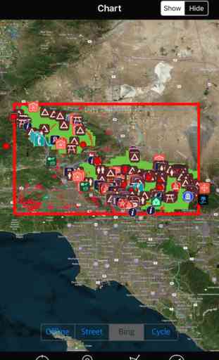 Angeles National Forest – GPS Offline Map Navigator 1