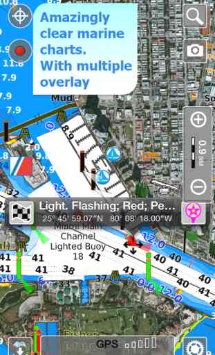 Aqua Map USA HD - GPS Offline Nautical Charts 1
