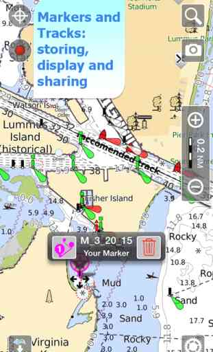 Aqua Map USA HD - GPS Offline Nautical Charts 2