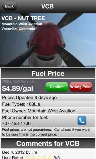 AvGas Now - 100LL Aviation Airport & Fuel Finder 2