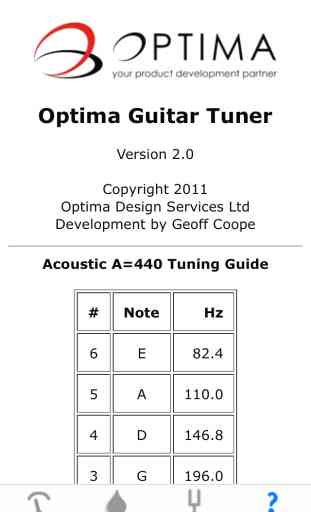 Optima Guitar Tuner 4