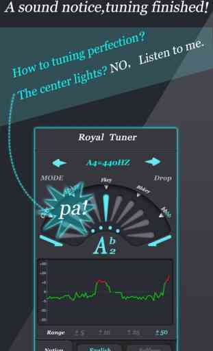 Professional Chromatic tuner - Royal c tuner - tuner master for you 2