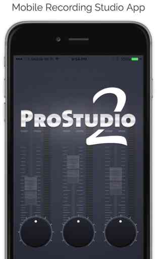 ProStudio2 - Mobile Recording Studio App 2