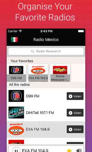Radio Mexico - Las radios MEX -  Radios México 3