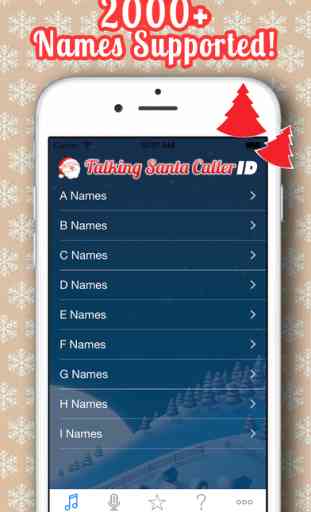 Santa Caller ID - Hear the name of every caller 2