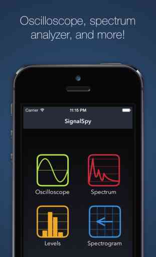 SignalSpy - Audio Oscilloscope, Frequency Spectrum Analyzer, and more 1