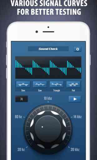 Sound Check PRO: Audio Signal Generator 3