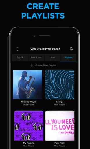 VOX Unlimited Music - Free Music Player & Streamer 4