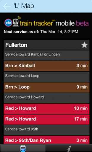 Elevated – The Dead Simple L Train Tracker for Chicago’s CTA 3