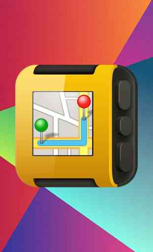 GPS Map for Pebble SmartWatch - mini Wrist Navigator & Maps & Directions & Speeds 1