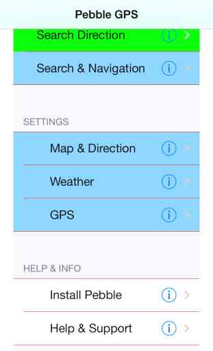 GPS Map for Pebble SmartWatch - mini Wrist Navigator & Maps & Directions & Speeds 4