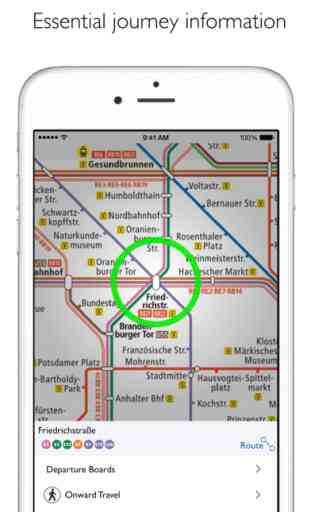 Berlin Subway - BVG U-Bahn and S-Bahn maps 2