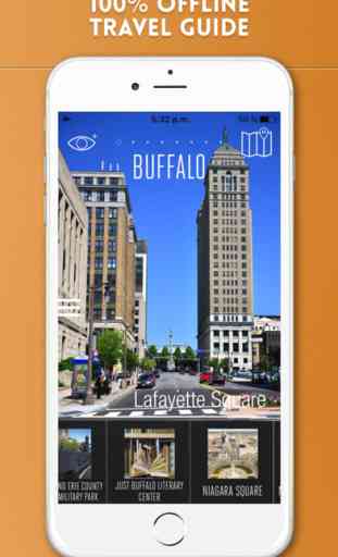 Buffalo Travel Guide and Offline City Street Map 1