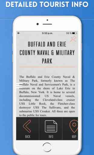 Buffalo Travel Guide and Offline City Street Map 3