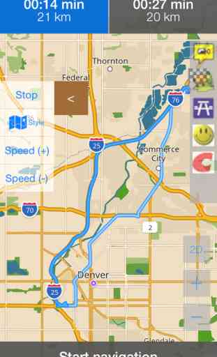 Colorado/Denver Offline Map and Online Map with Traffic Cameras 3