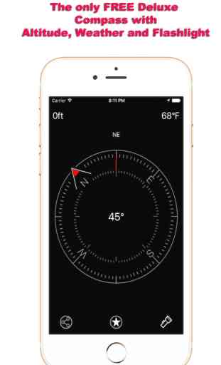 Compass Deluxe Free - Heading for iPhone and iPad 1