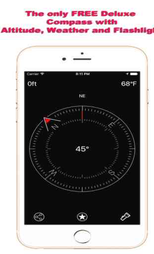 Compass Deluxe Free - Heading for iPhone and iPad 2