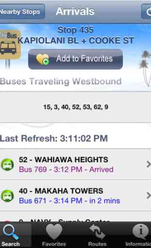 DaBus - The Oahu Bus App 4