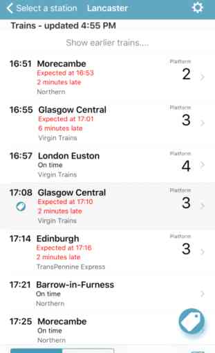 Departure Board - UK Train Departure Times 1