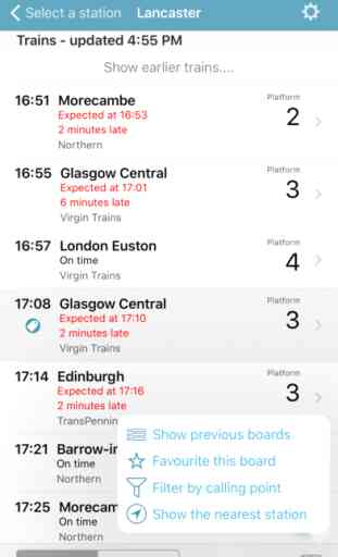Departure Board - UK Train Departure Times 4