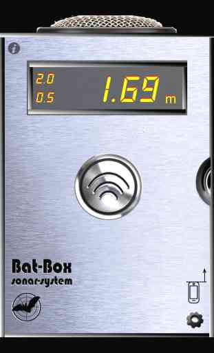 Distance Meter Bat Box sonar analyzer - range finder 2m 1