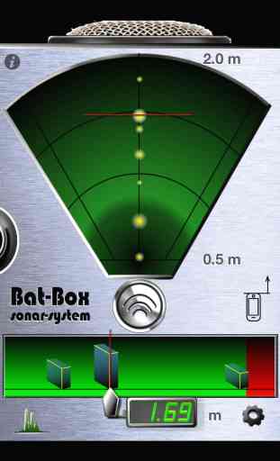 Distance Meter Bat Box sonar analyzer - range finder 2m 2