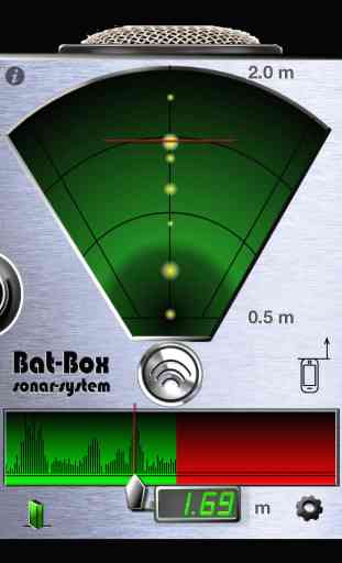 Distance Meter Bat Box sonar analyzer - range finder 2m 3
