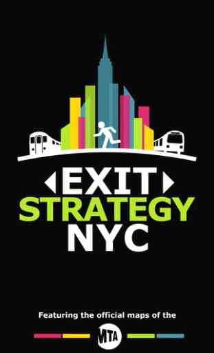 Exit Strategy NYC Subway Map 1